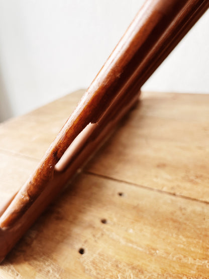 Mid Century Teak Folding Rack