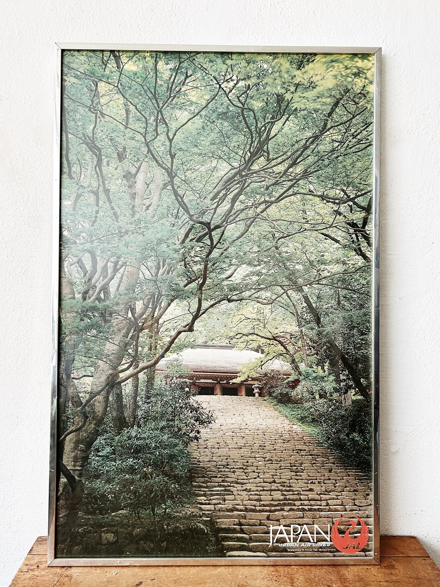 Vintage Japan Airlines Travel Poster