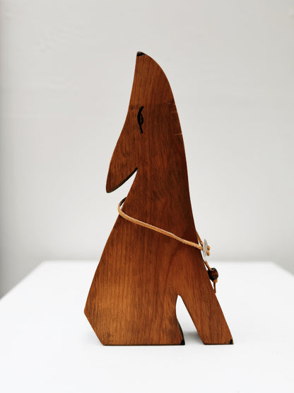 Vintage Folk Art Coyote