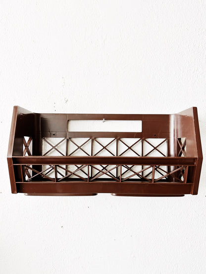 Vintage Milk Carton Shelf