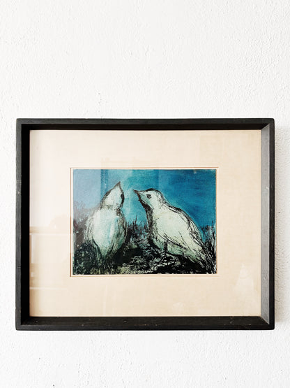 Mid Century Original Signed Painting