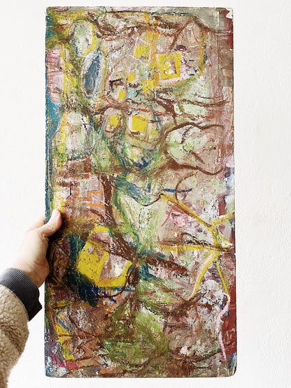 Mid Century Abstract Expressionist Painting