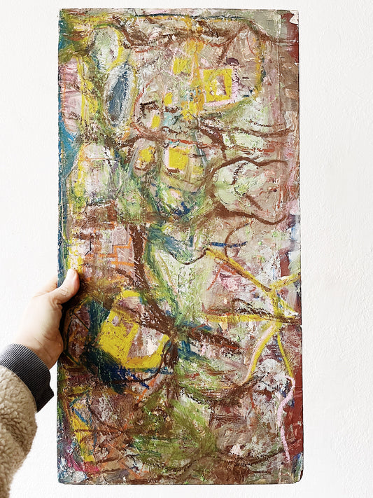 Mid Century Abstract Expressionist Painting