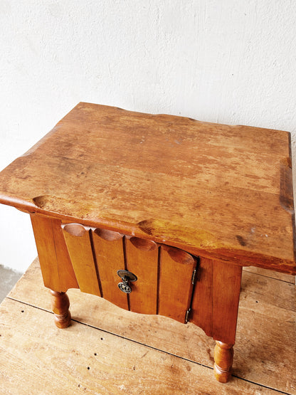 1940’s Petite Rancho Style Maple Cabinet