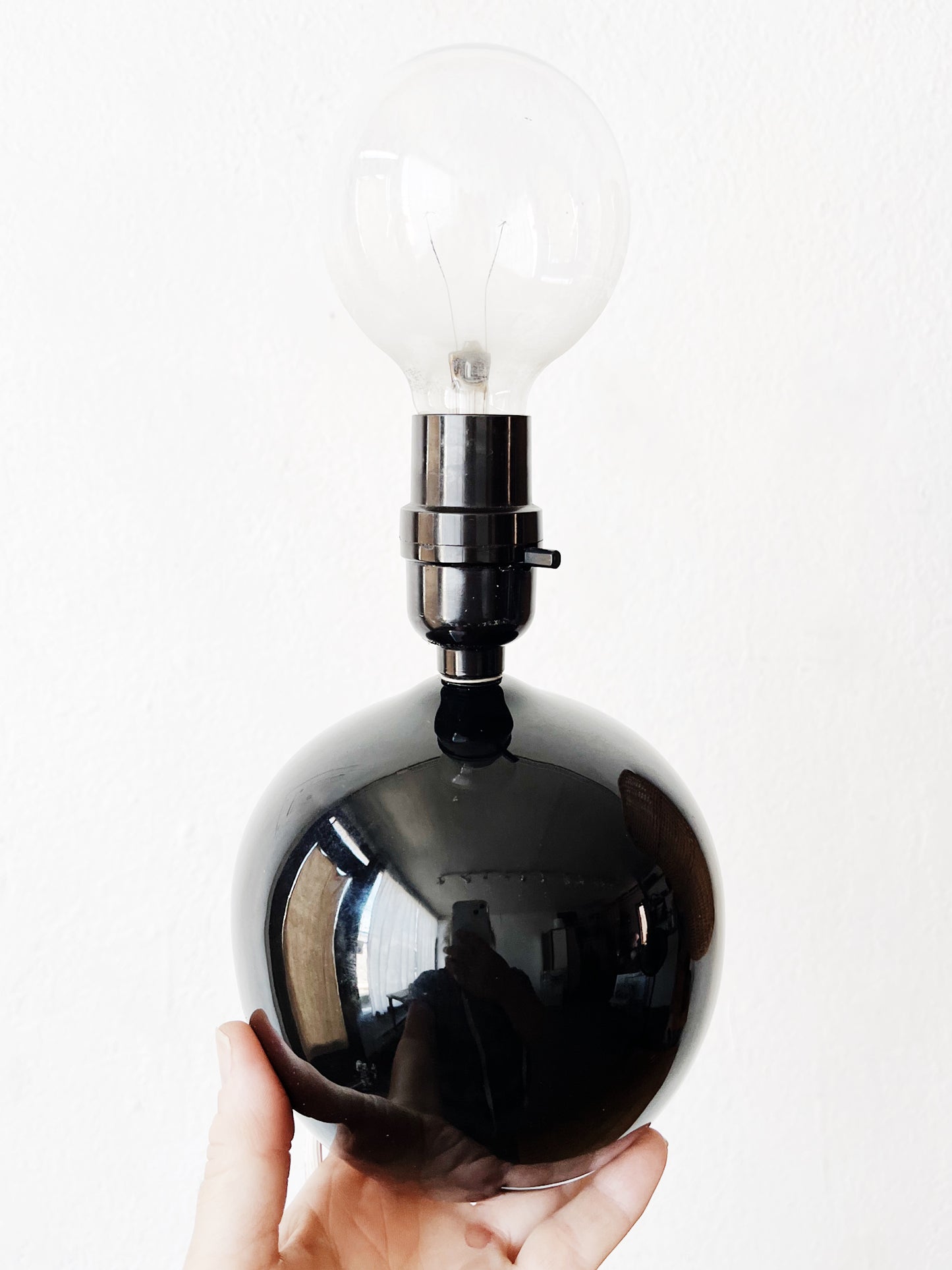 Vintage Post Mod Orb Lamp