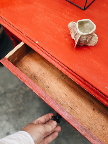 Antique Low Console Table