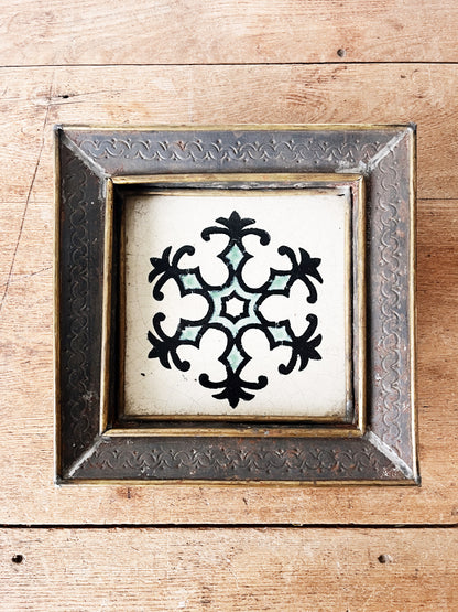 Mid Century Mexican Tile Art