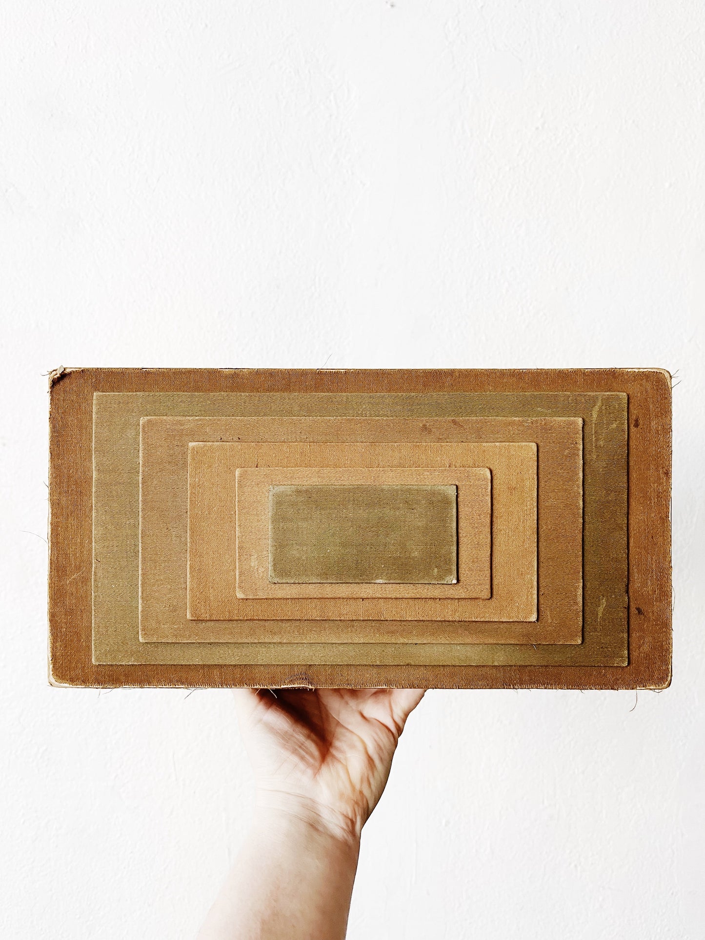 Antique Silk Jewelry Box