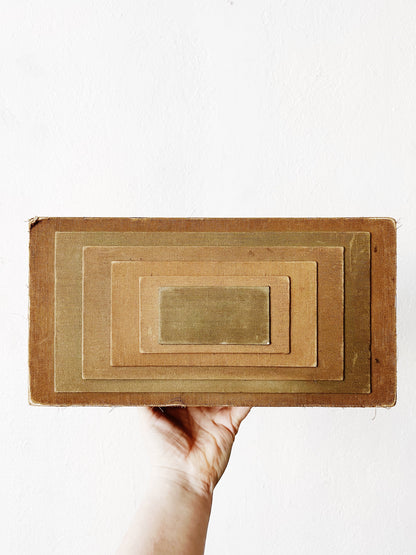 Antique Silk Jewelry Box