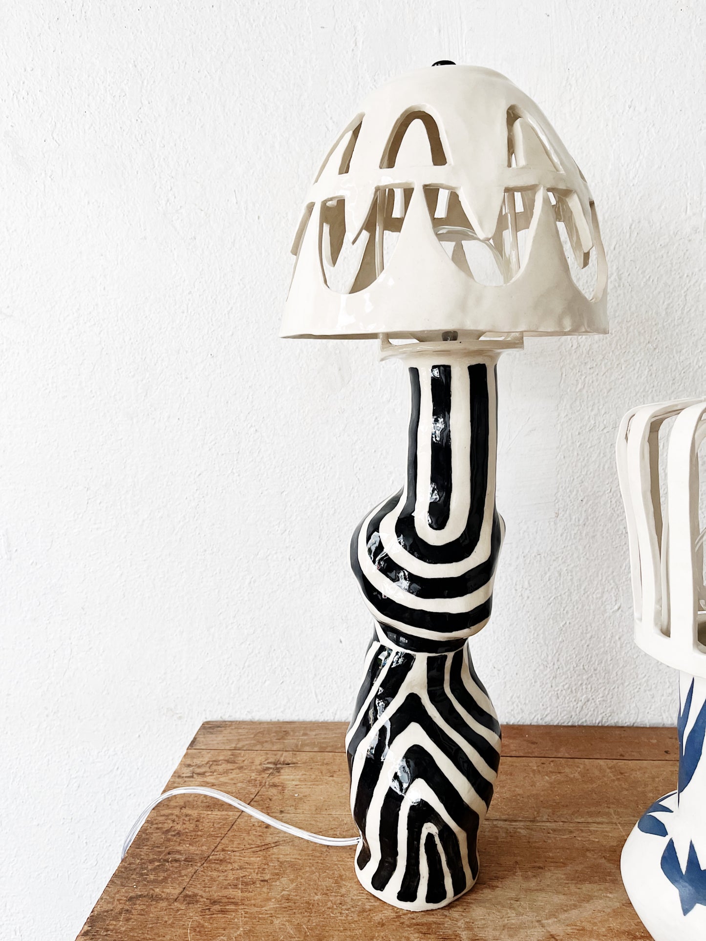 Rebecca Boraz Ceramic Lamp