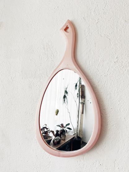 Large Vintage Hand Mirror