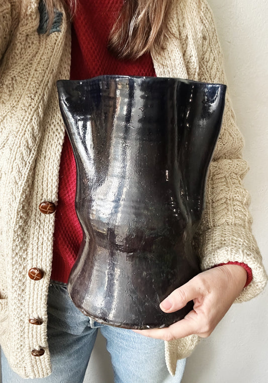 Muddy Jake Large Pottery Vase