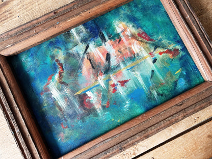 Vintage Original Framed Painting