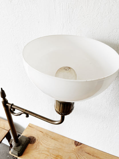 Antique Swing Arm Lamp