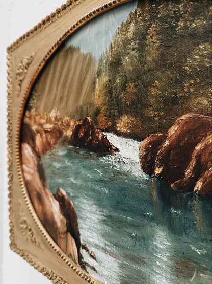 Antique Landscape Painting