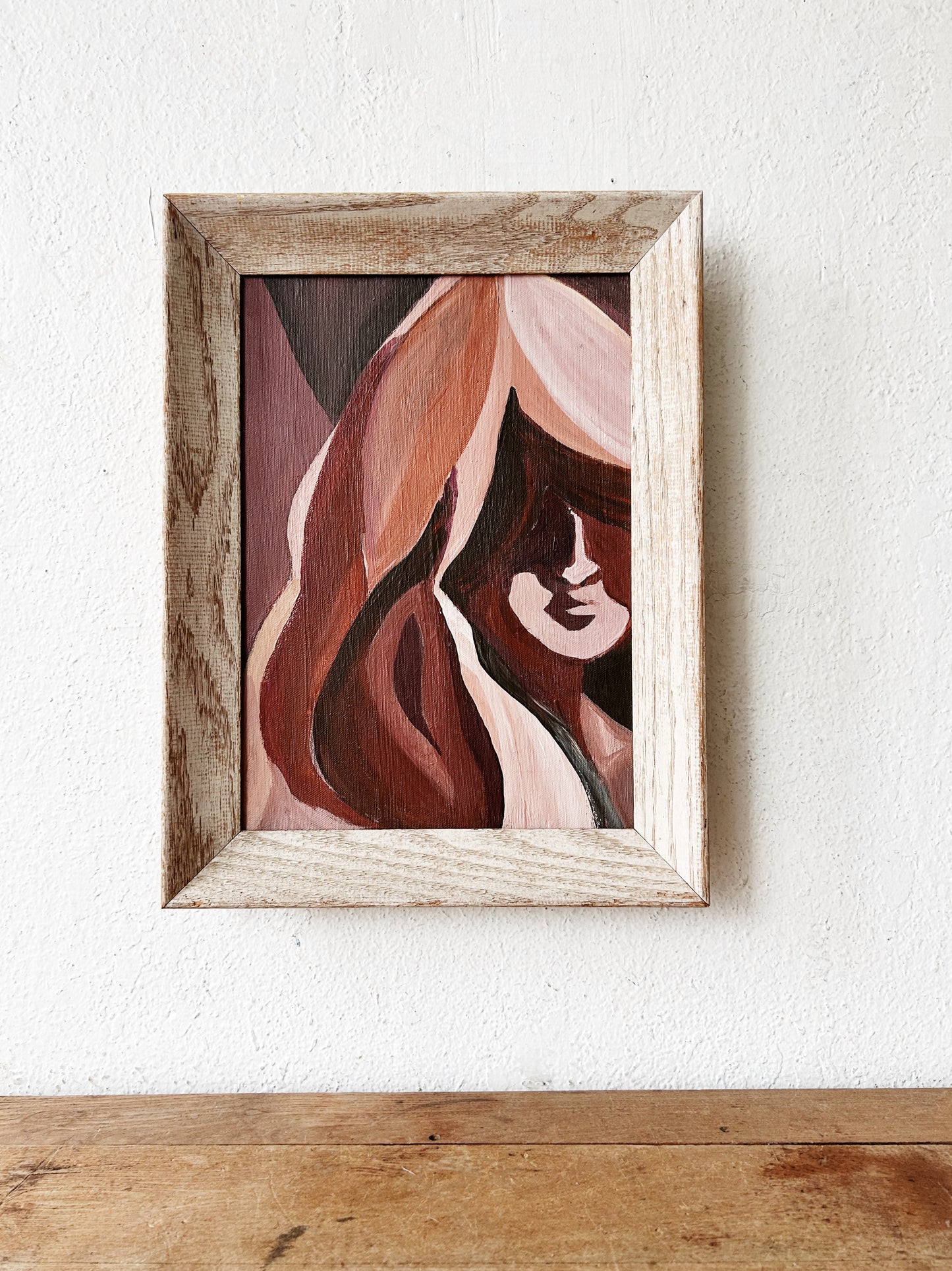 Vintage Original Framed Painting