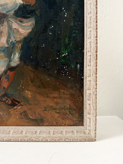 Vintage Matador Painting