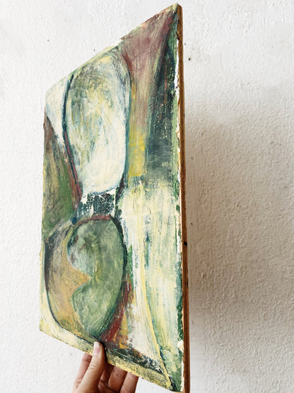 Vintage Original Abstract Painting
