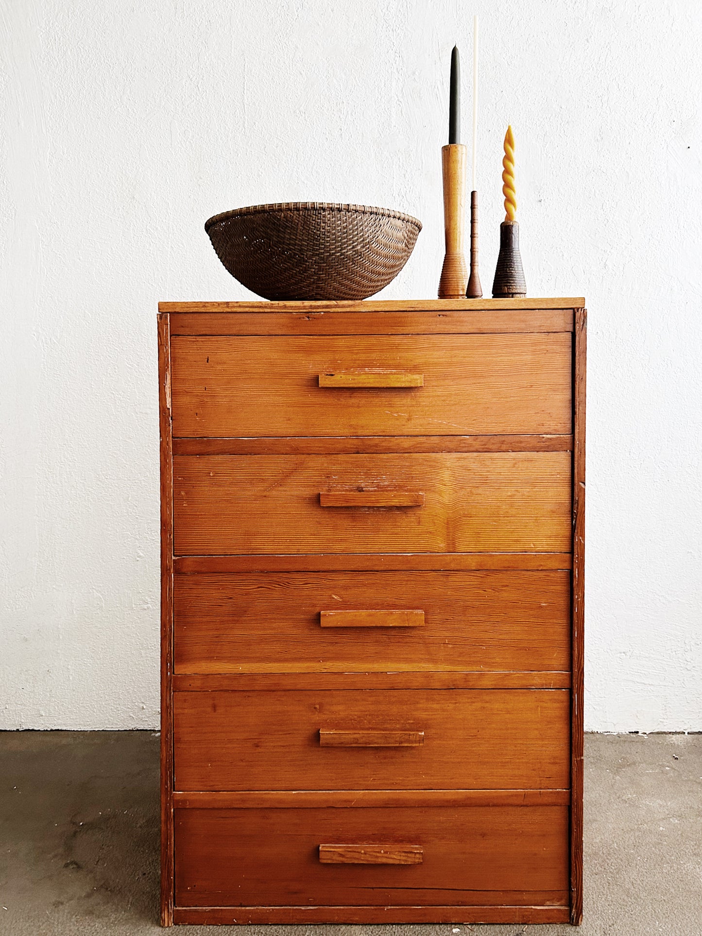 Vintage Wood Dresser
