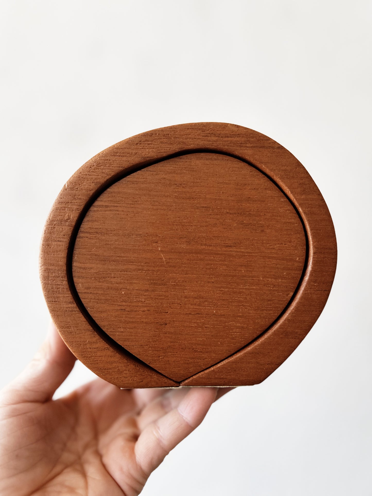 Handcarved Teak Box