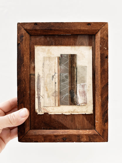 Original Mixed Media Collage by Claire Olberding