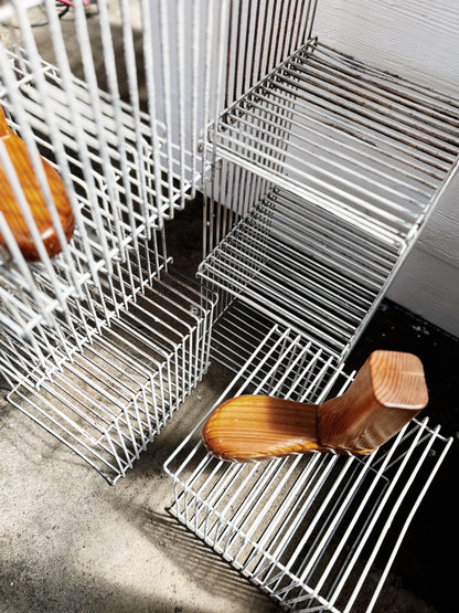 Vintage Modular Wire Shelves