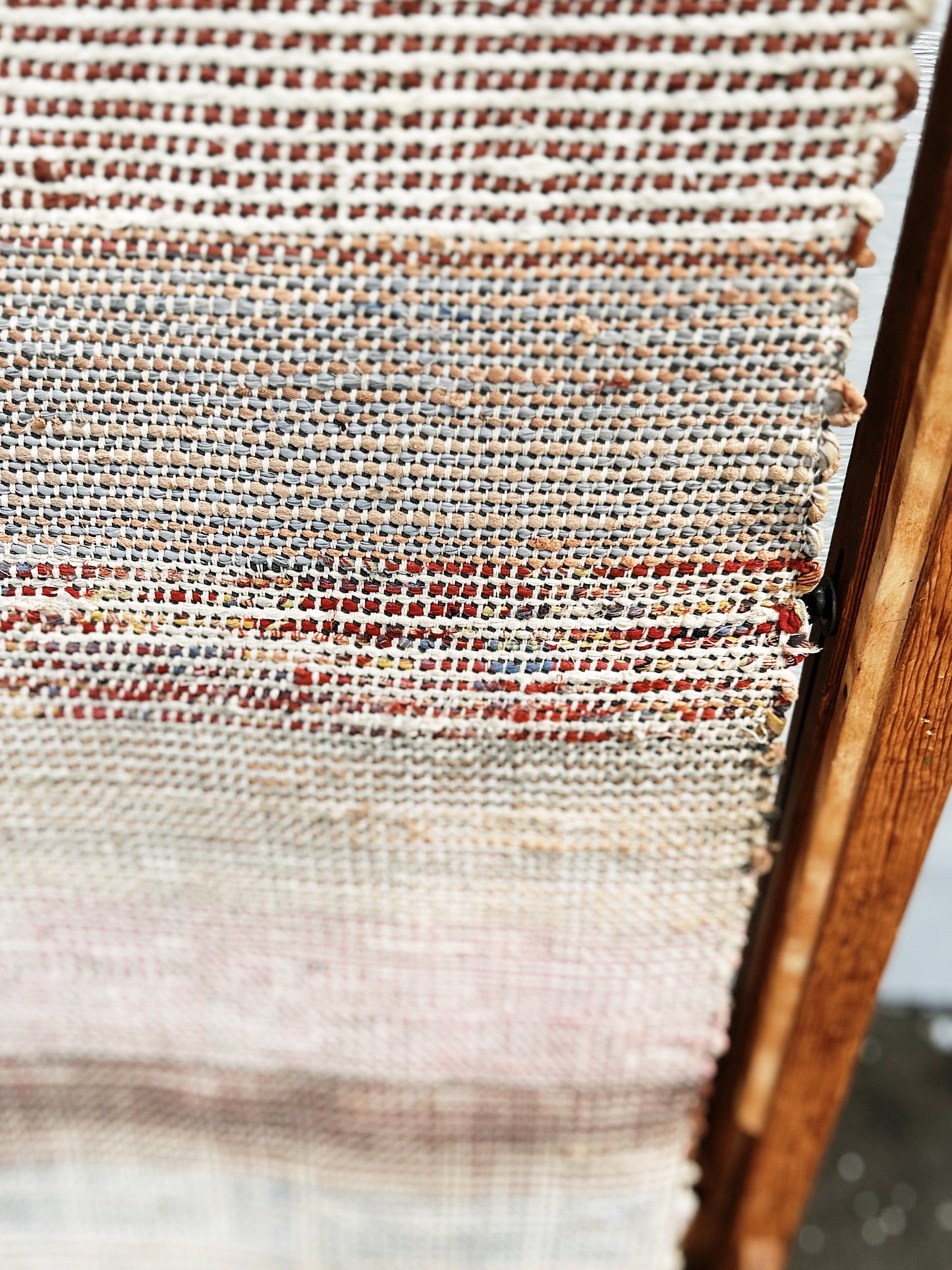 Vintage Hand Woven Runner