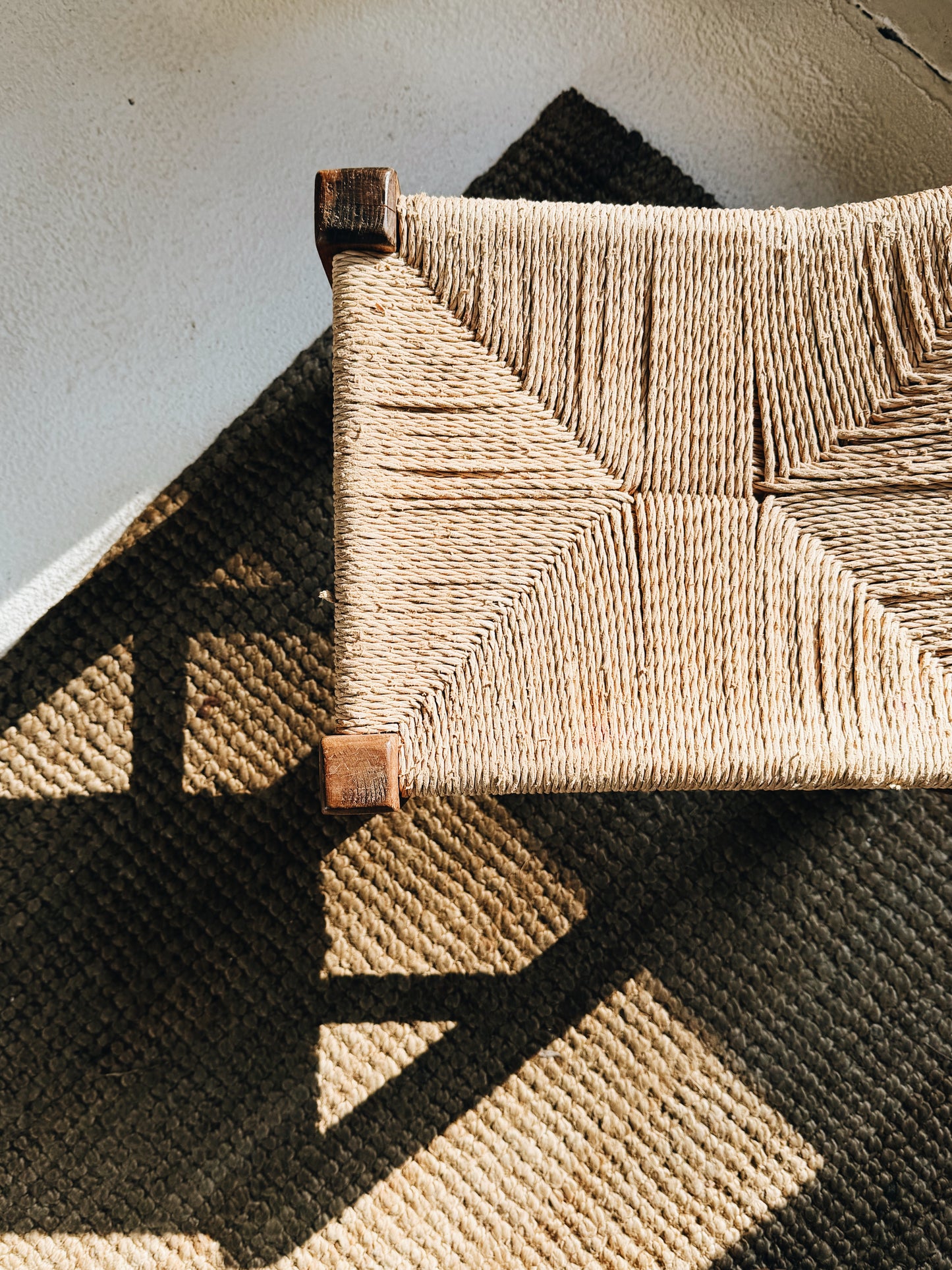 Antique Rope Stool