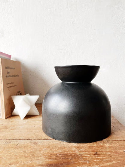 Cedar and Moss Ceramic Light Fixture