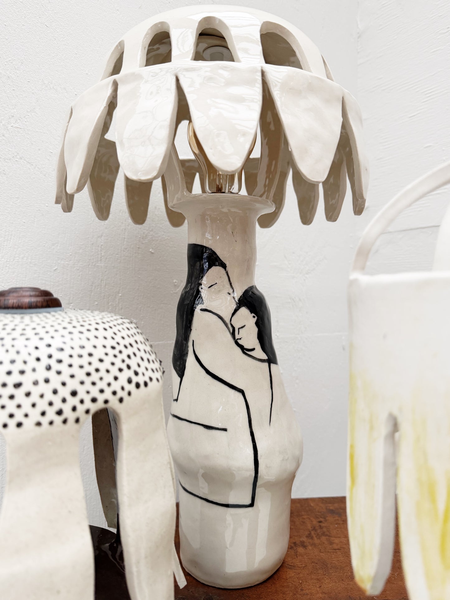 Rebecca Boraz Ceramic Lamp