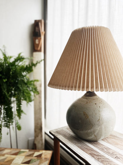 Chunky Mid Century Ceramic Lamp