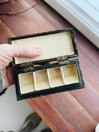 Antique Folk Art Box