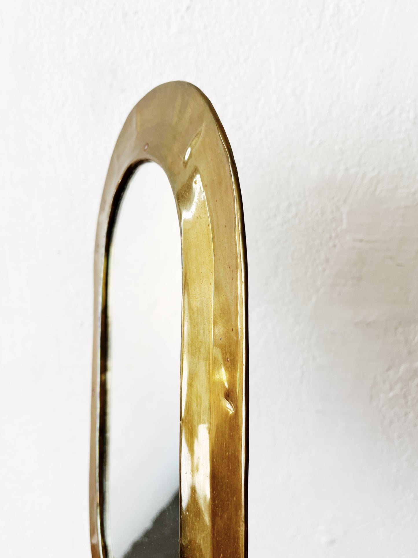 Vintage Moroccan Brass Mirror