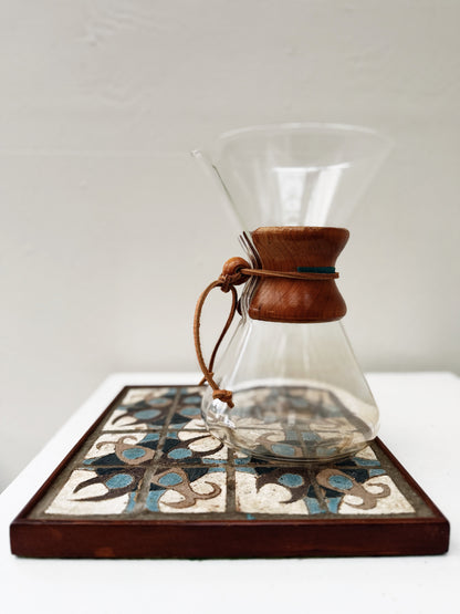 Vintage Spanish Ceramic Tile Art