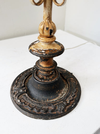 Vintage Italianate Cast Iron Lamp