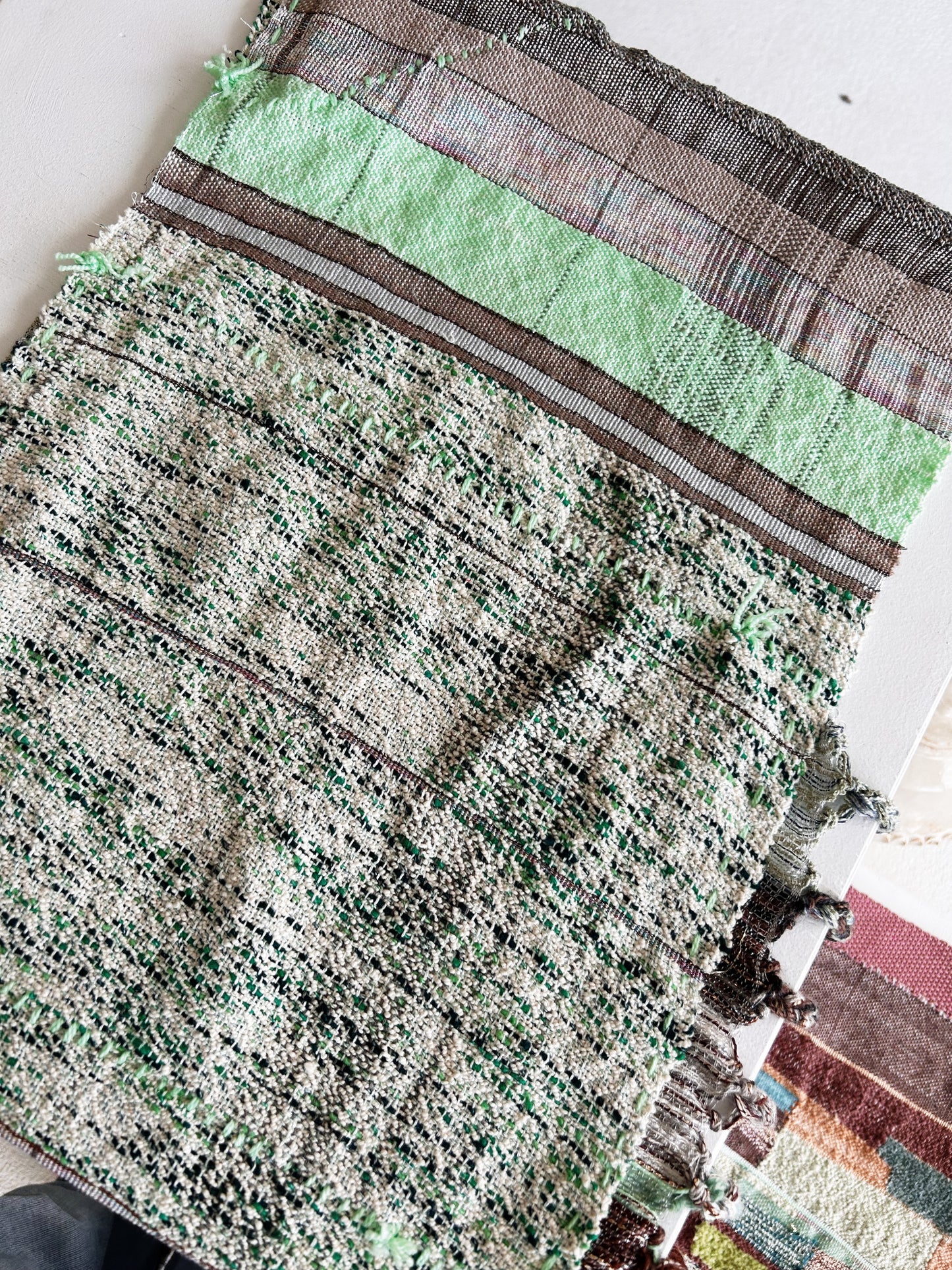 Jess Feury Weaving 'Origami'
