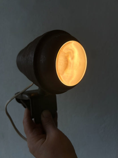 Rare Machine Age Bullet Lamp