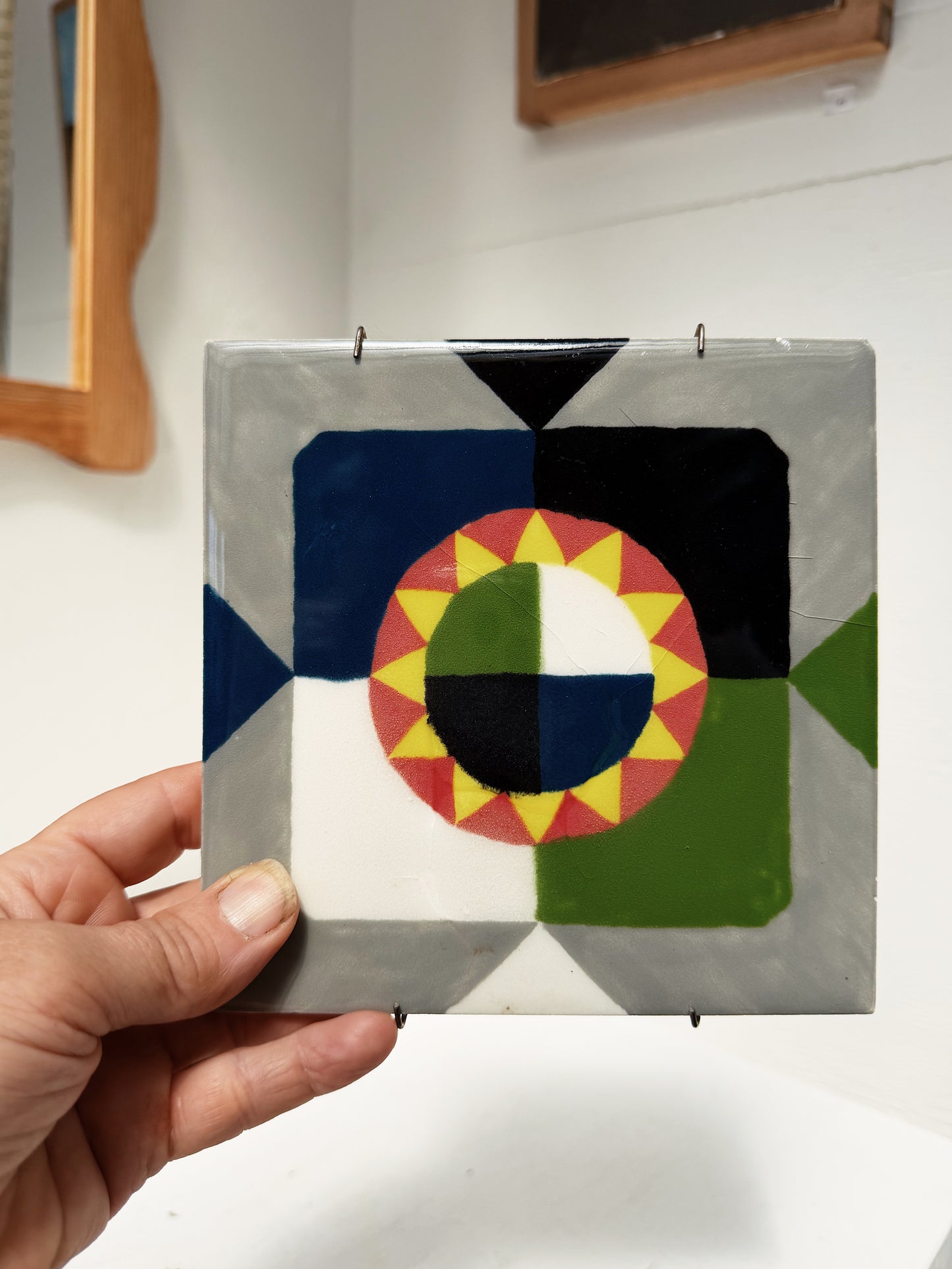 Vintage Art Tile