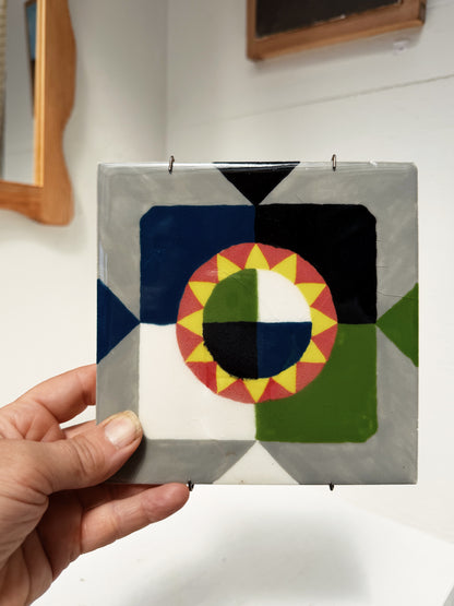 Vintage Art Tile