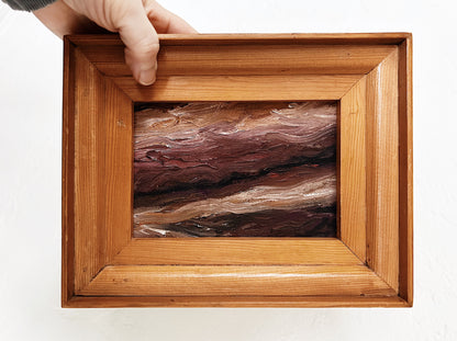 Vintage Abstract Oil Painting