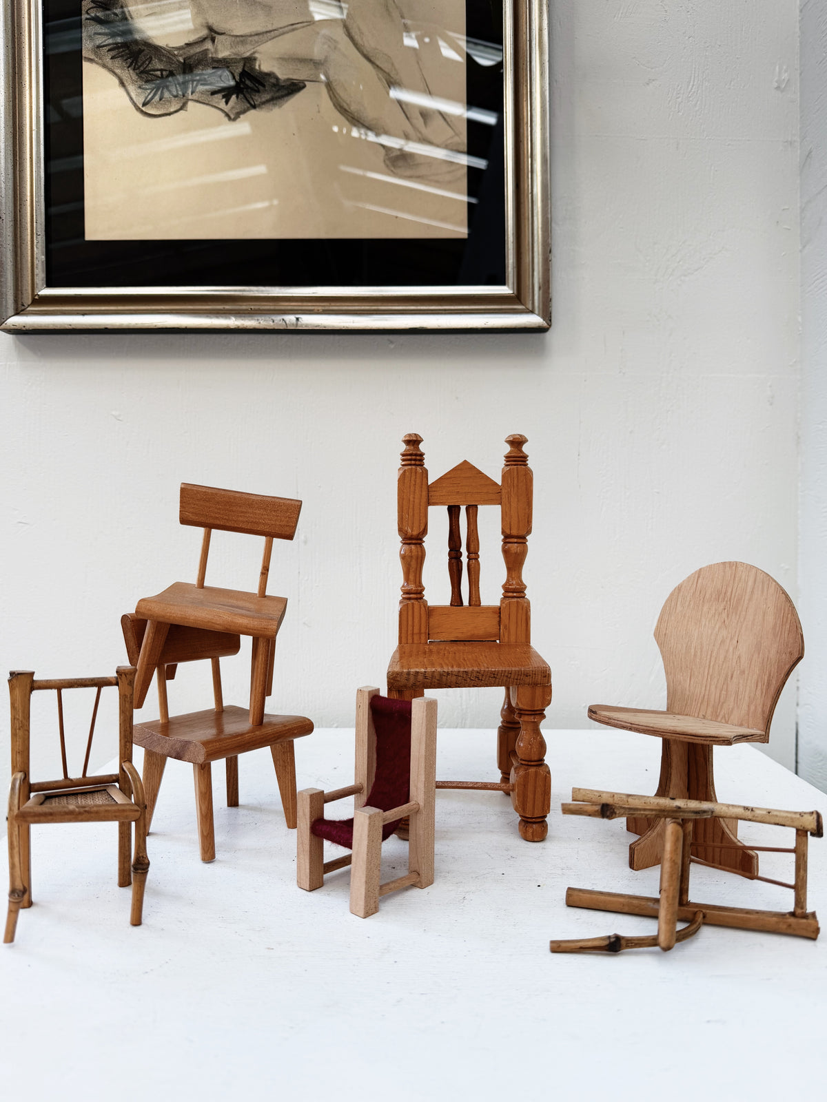 Vintage Handmade Chair Model