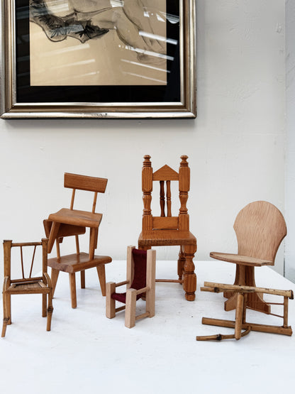 Vintage Handmade Chair Model