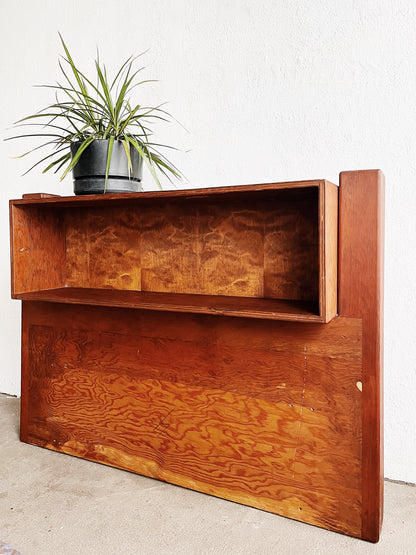 Vintage Chunky Headboard Shelf