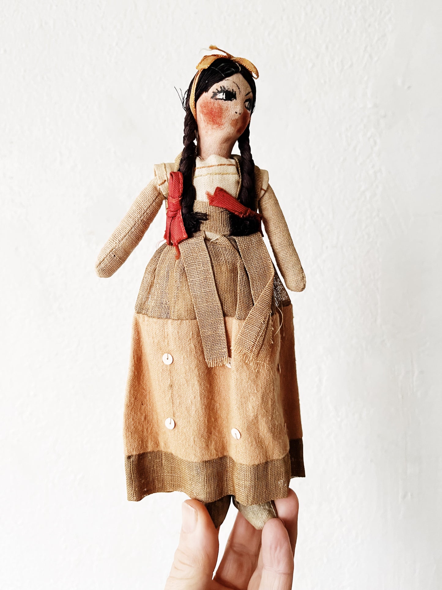 Antique Danish Folk Doll