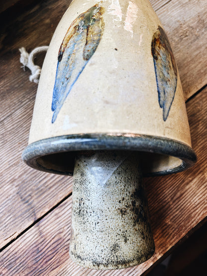 Vintage Ceramic Mushroom Bell