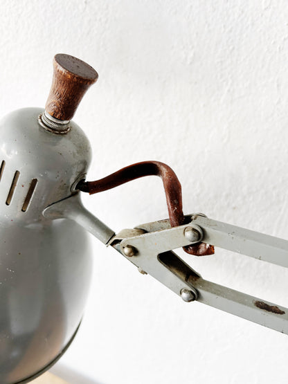 Matching XL Early Luxo Anglepoise Lamps