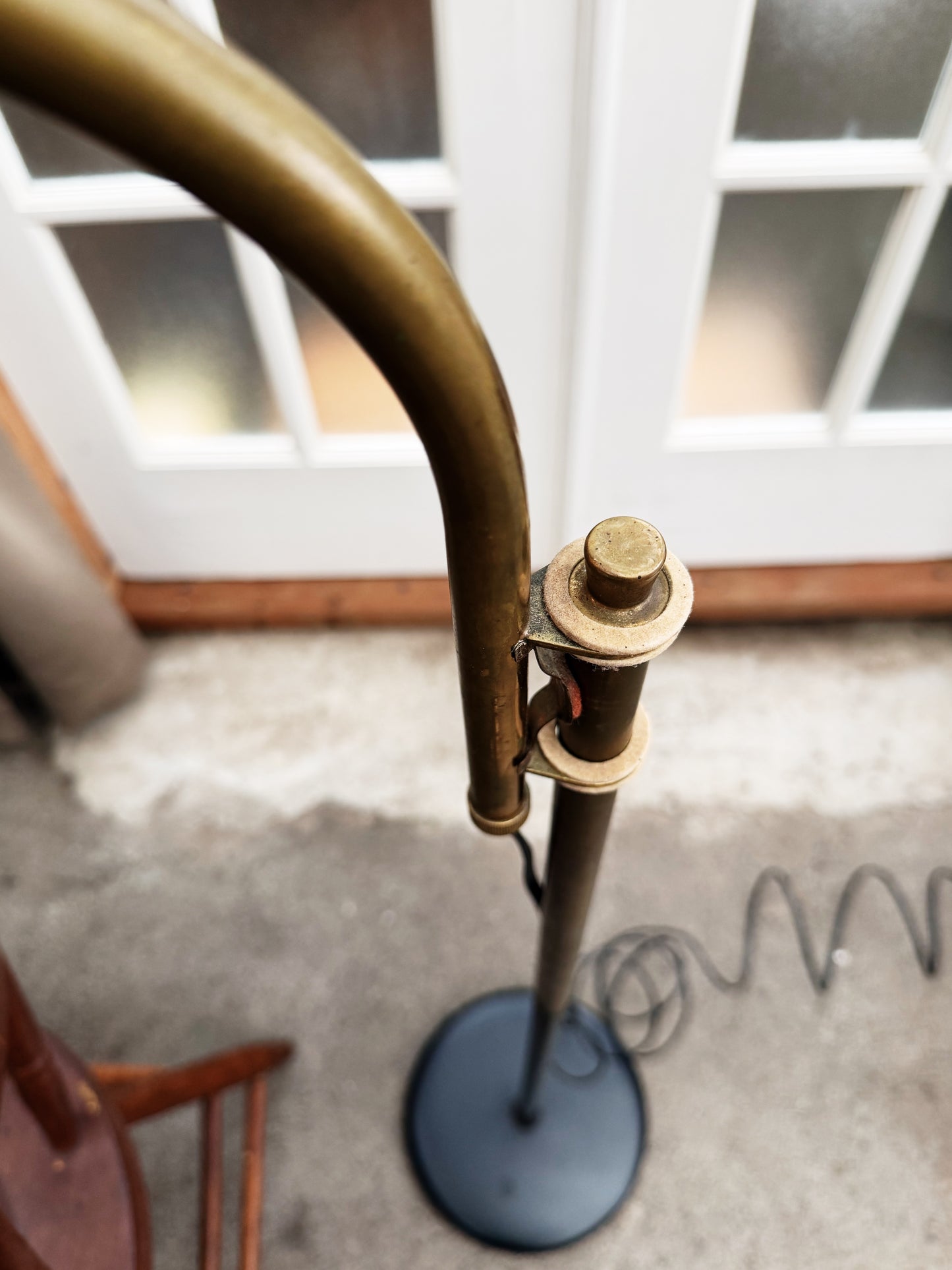 MG Wheeler Flying Saucer Floor Lamp