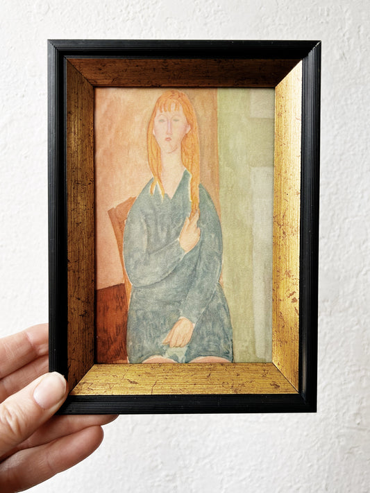 1950’s Framed Modigliani Print