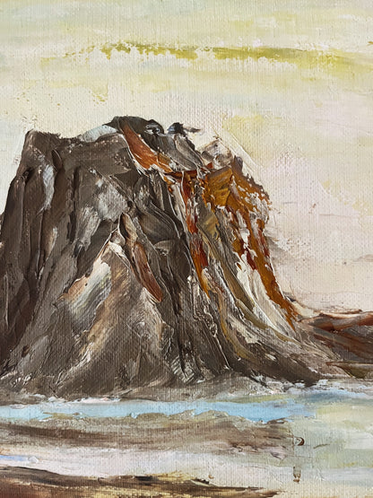 Mid Century Seascape Painting