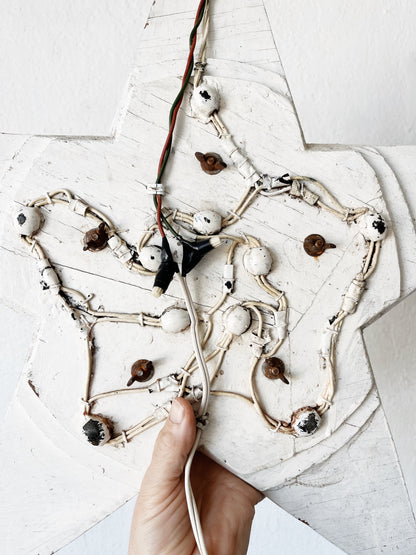 Vintage Illuminated Sign Remnant